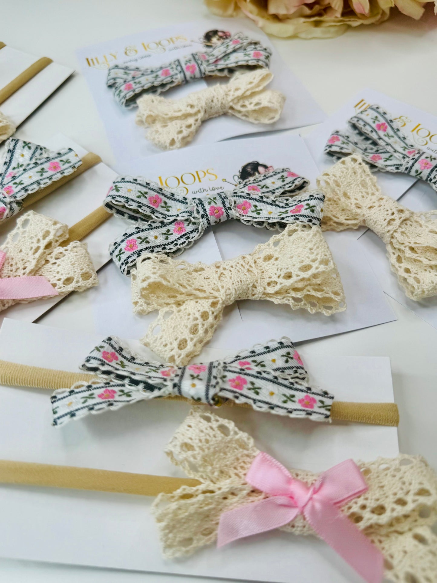 Baby set nylon headband