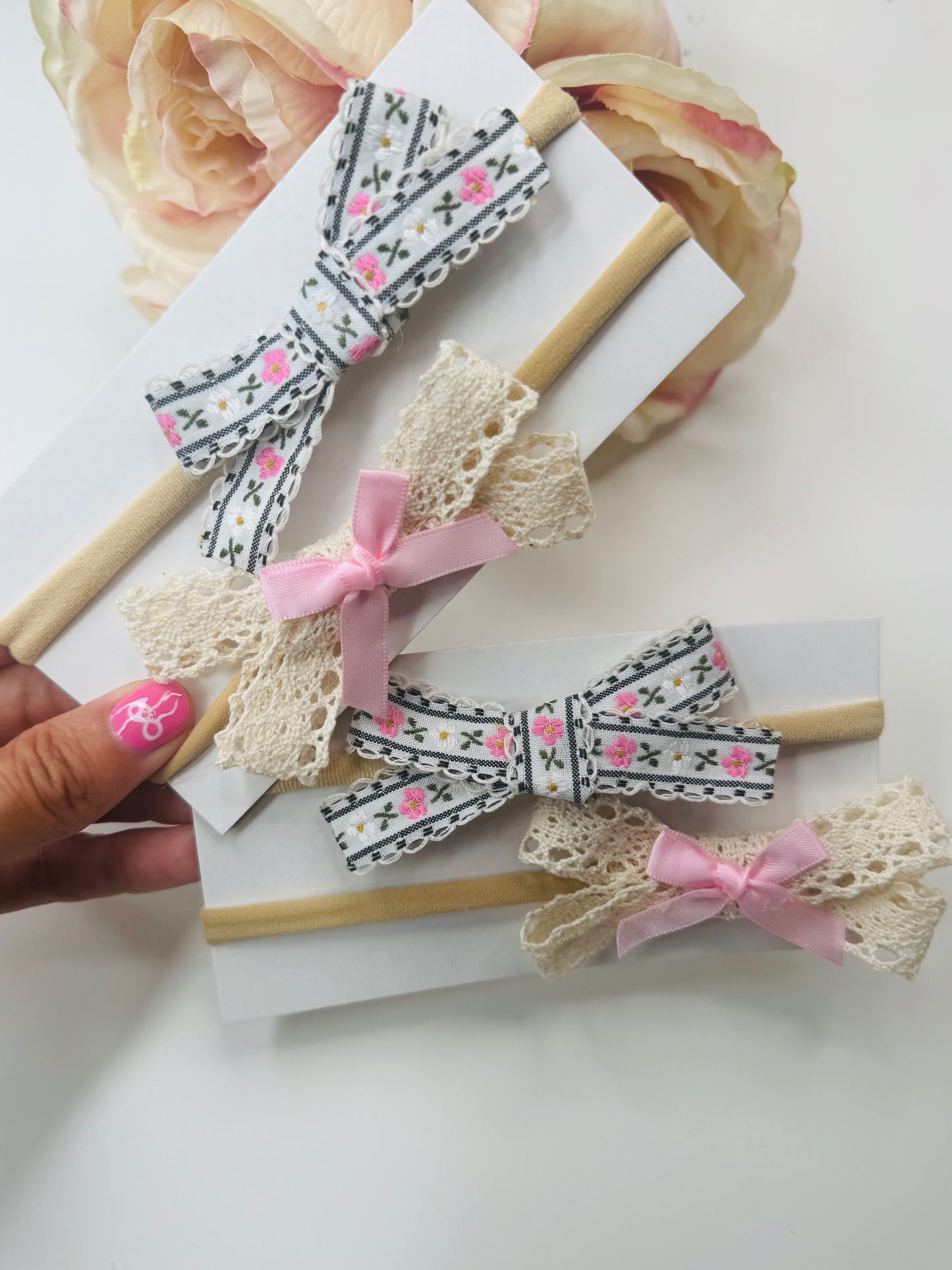 Baby set nylon headband