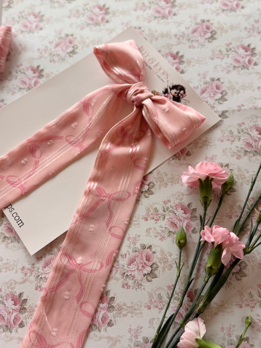 Long romantic bow