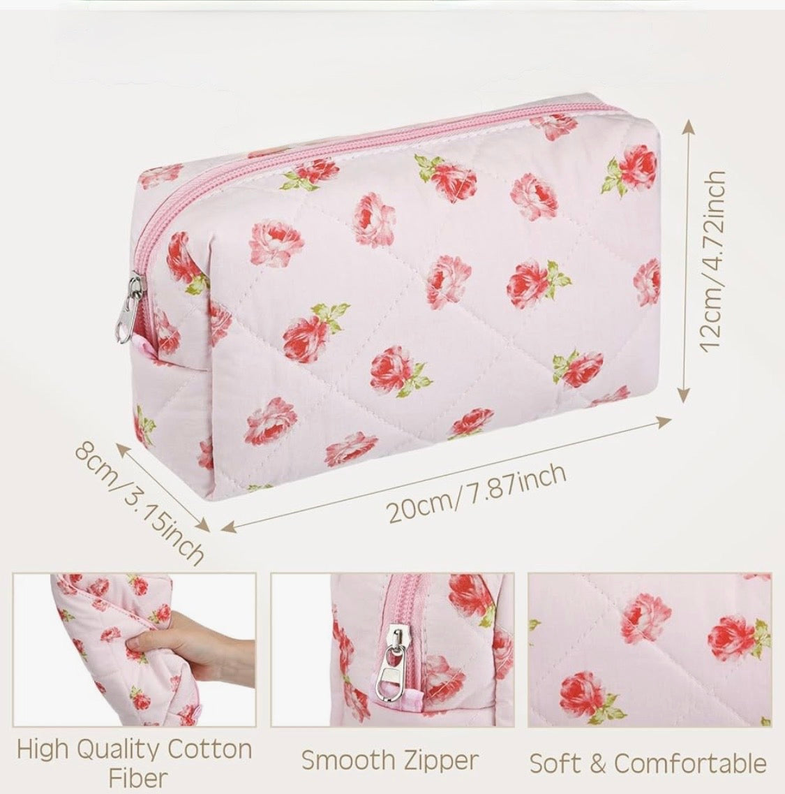 Quilted Accessory Bags