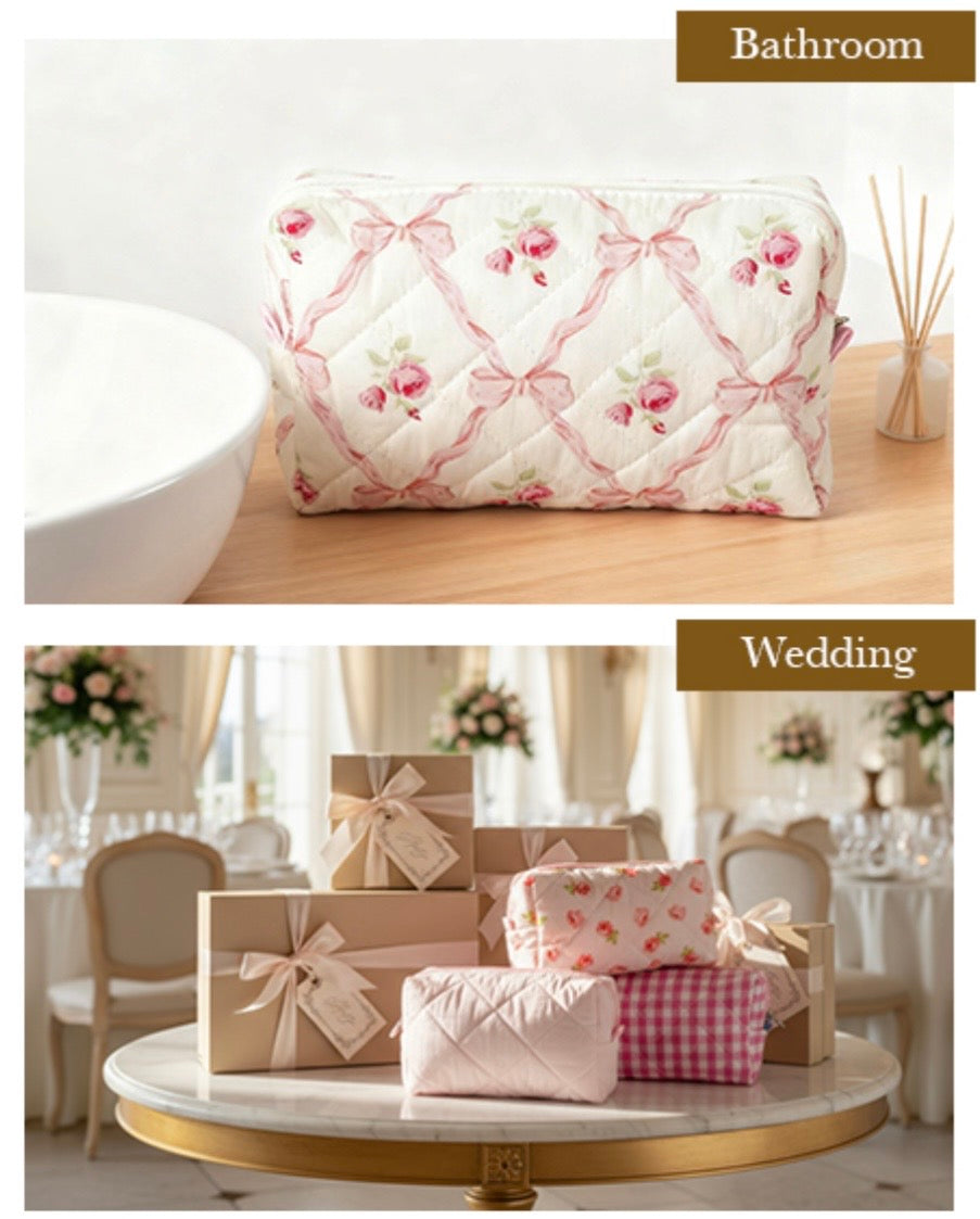 Quilted Accessory Bags