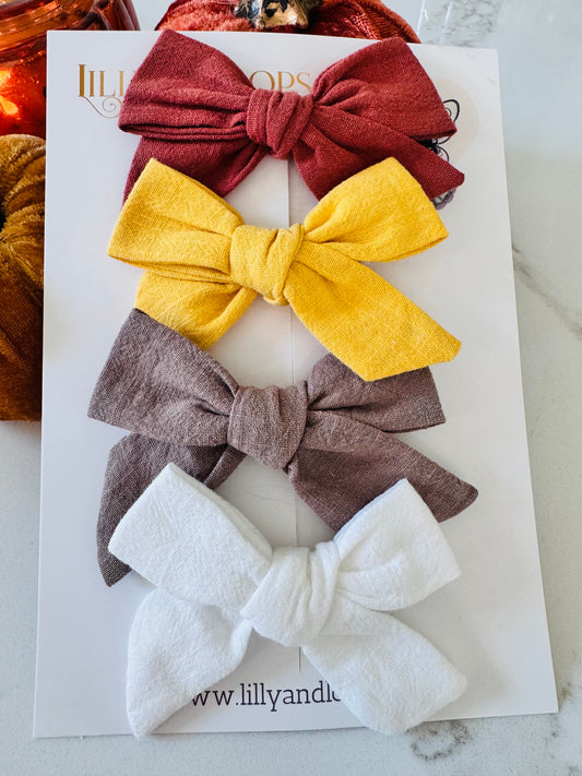Past bows