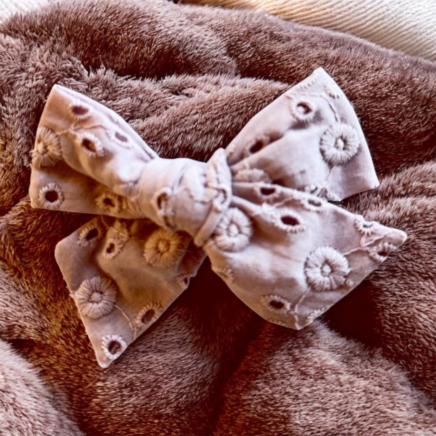 Eyelet bow